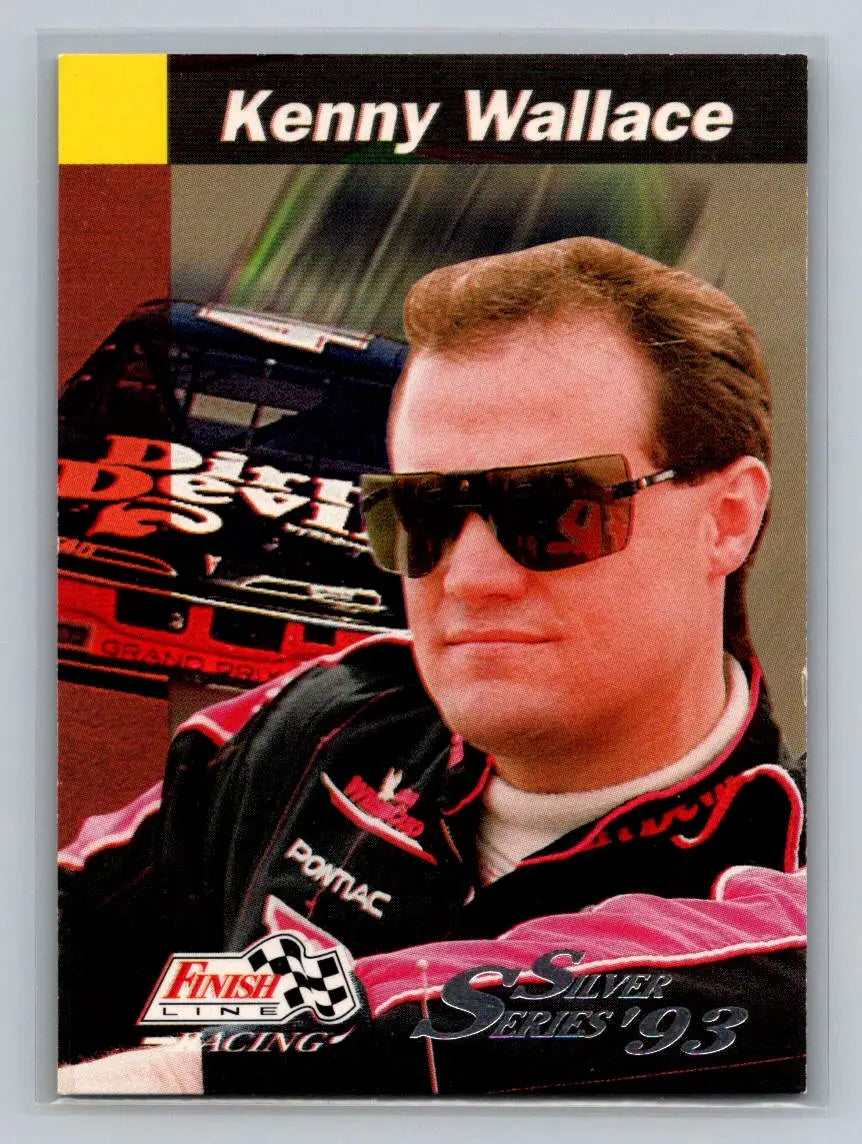 1993 Finish Line #154 Kenny Wallace SABCO Racing - Racing Card Single