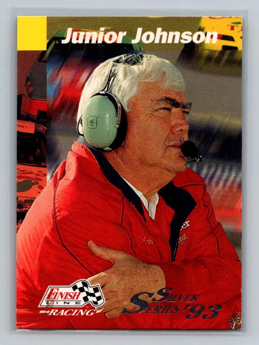 1993 Finish Line #172 Junior Johnson Silver Series ’93 Junior Johnson - Racing Card Single