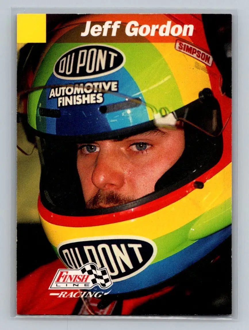 1993 Finish Line #83 Jeff Gordon Hendrick Motorsports - Racing Card Single