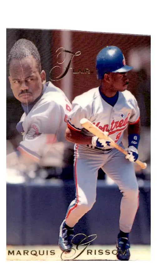 1993 Flair #83 Marquis Grissom - Baseball Card Single