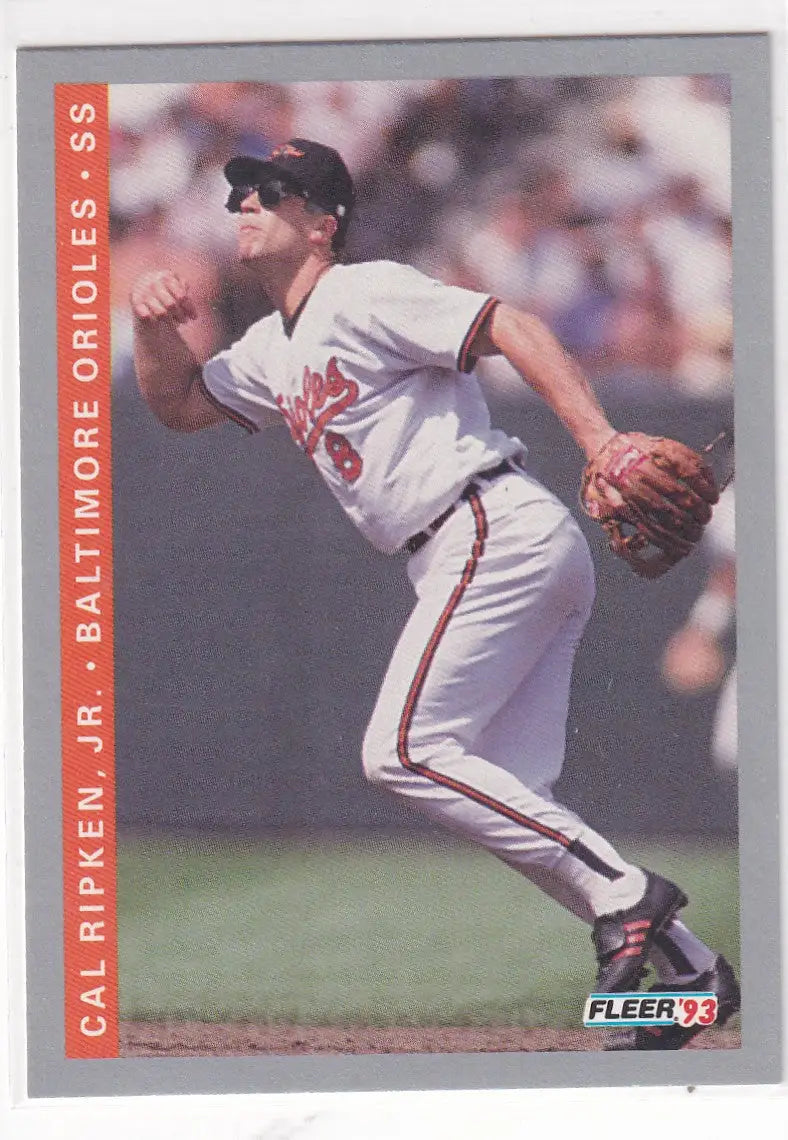 1993 FLEER #551 CAL RIPKEN JR- BALTIMORE ORIOLES