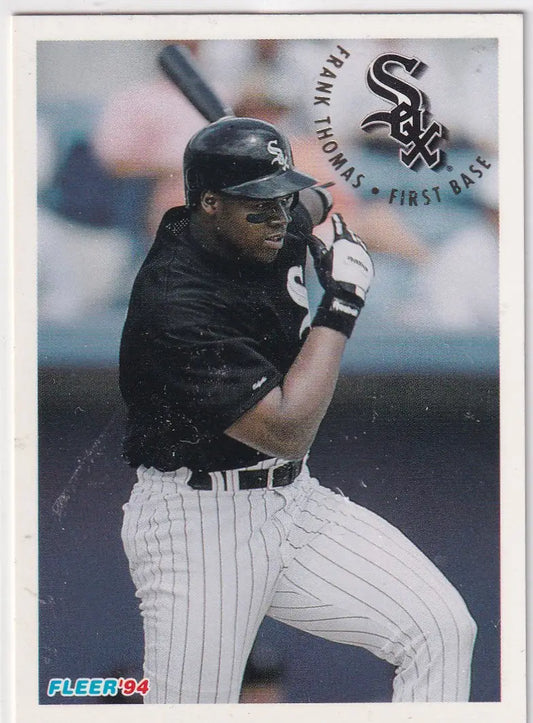 1993 FLEER #96 FRANK THOMAS- CHICAGO WHITE SOX - Baseball Card Single