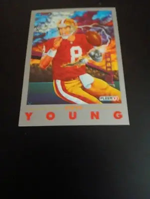 1993 Fleer - Steve Young #247. San Francisco 49ers. NRMT+ - Football Card Single