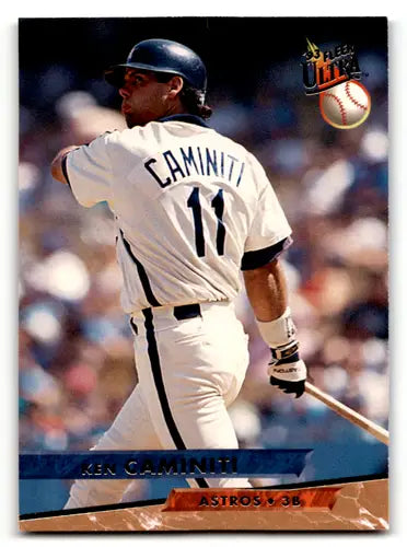1993 Fleer Ultra #38 Ken Caminiti NM Near Mint Astros ID:58438 - Baseball Card Single
