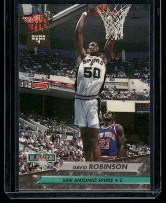 1993 Fleer Ultra David Robinson #201 Basketball - Basketball Card Single
