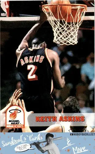 1993 Hoops #358 Keith Askins ID:45763 - Basketball Card Single