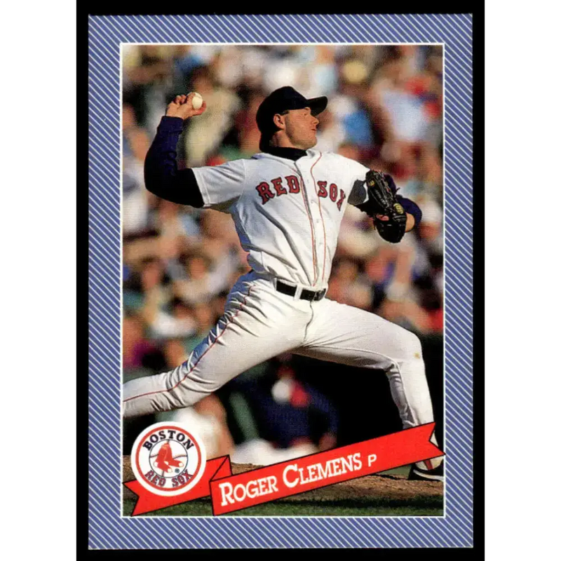 1993 Hostess #27 Roger Clemens EX/NM Boston Red Sox Baseball Card - Baseball Card Single