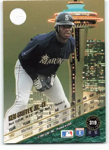 1993 Leaf #319 Ken Griffey Jr. NM-MT Mariners ID:81976 - Baseball Card Single