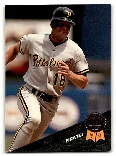 1993 Leaf #79 Andy Van Slyke Pittsburgh Pirates Baseball Cards EX/NM ID:59698 - Baseball Card Single