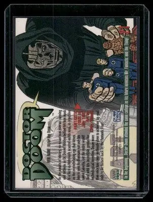 1993 Marvel Masterpieces Doctor Doom #2 - Marvel Card Single
