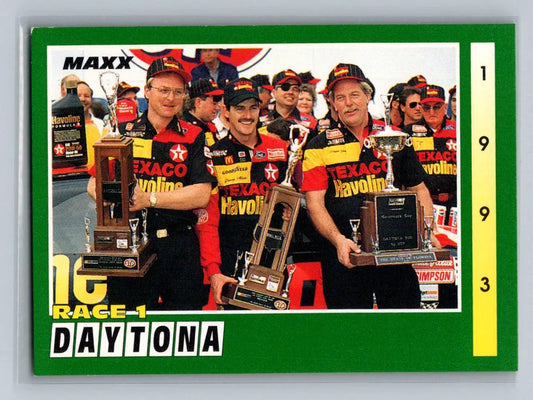 1993 Maxx #264 Race 1 Daytona Robert Yates Racing - Racing Card Single
