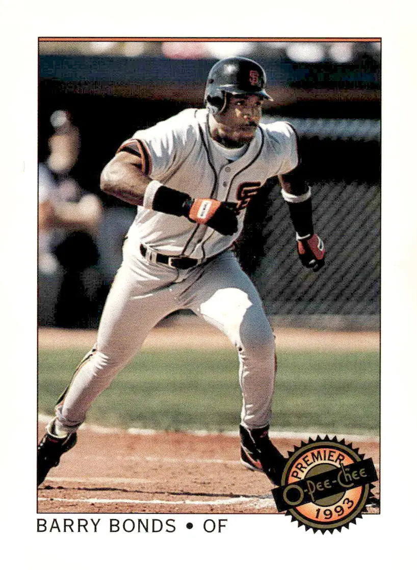 1993 O-Pee-Chee Premier #1 Barry Bonds - Baseball Card Single