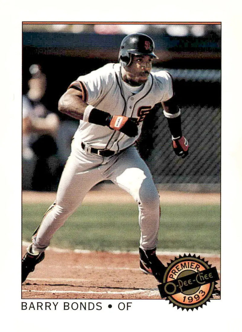 1993 O-Pee-Chee Premier #1 Barry Bonds - Baseball Card Single