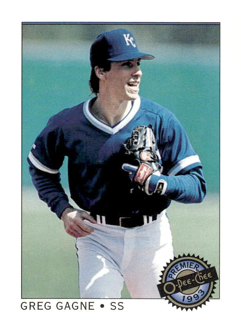 1993 O-Pee-Chee Premier #117 Greg Gagne - Baseball Card Single