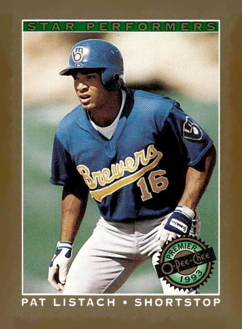 1993 O-Pee-Chee Premier #15 Pat Listach Pee-Chee Premier - Star Performers - Baseball Card Single