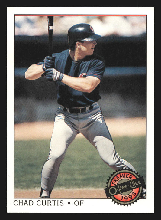 1993 O-Pee-Chee Premier #2 Chad Curtis California Angels - Baseball Card Single