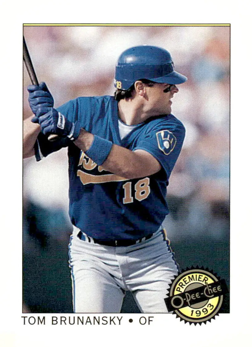 1993 O-Pee-Chee Premier #34 Tom Brunansky - Baseball Card Single