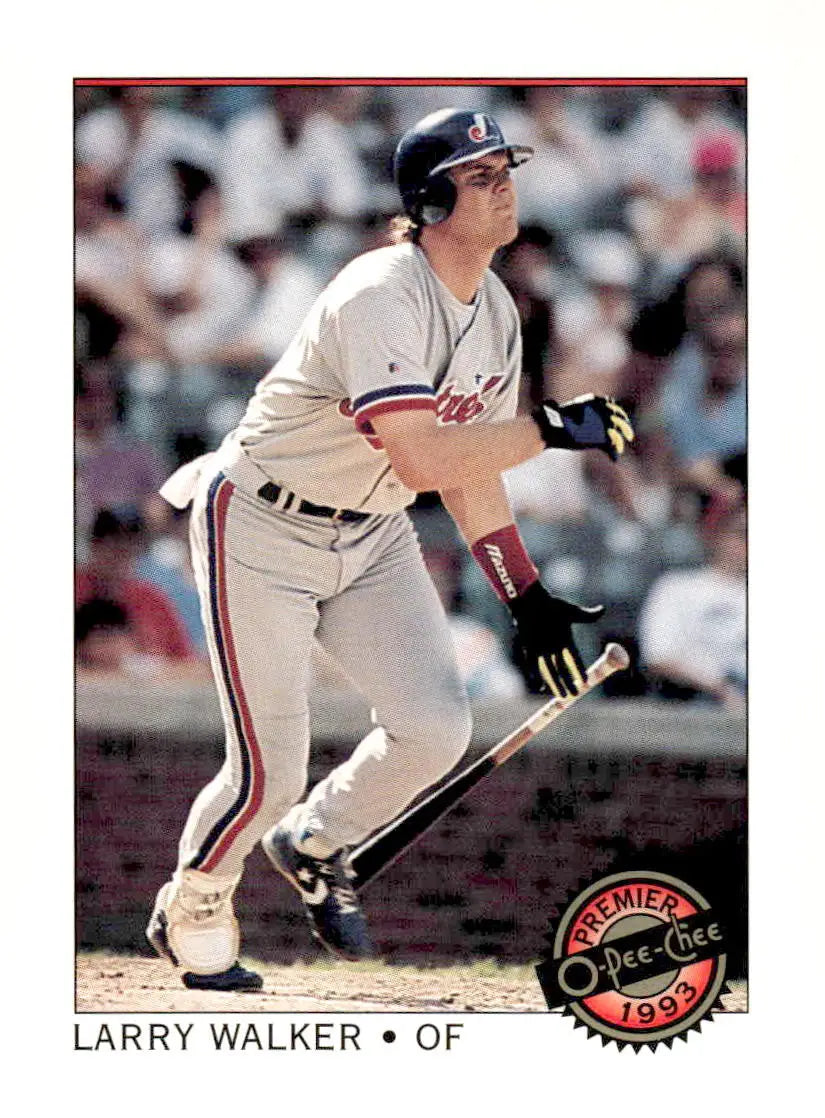 1993 O-Pee-Chee Premier #39 Larry Walker - Baseball Card Single