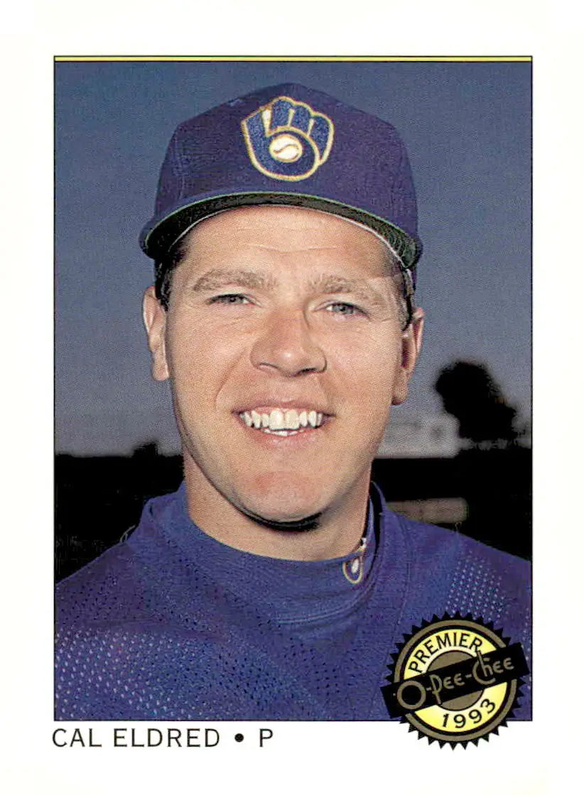 1993 O-Pee-Chee Premier #4 Cal Eldred - Baseball Card Single