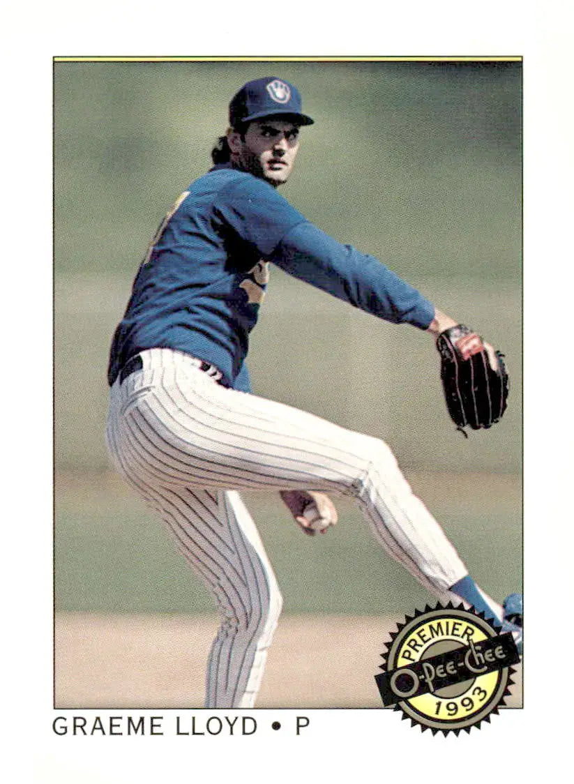 1993 O-Pee-Chee Premier #71 Graeme Lloyd - Baseball Card Single