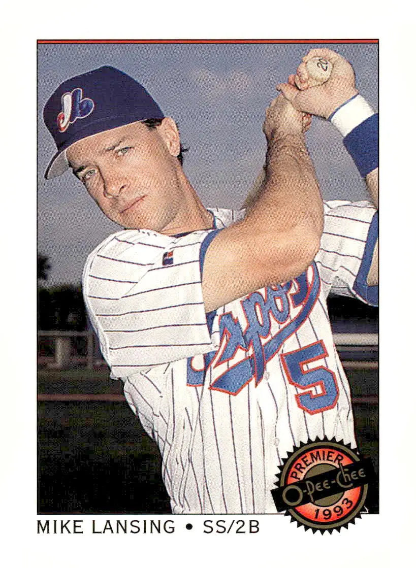 1993 O-Pee-Chee Premier #82 Mike Lansing - Baseball Card Single