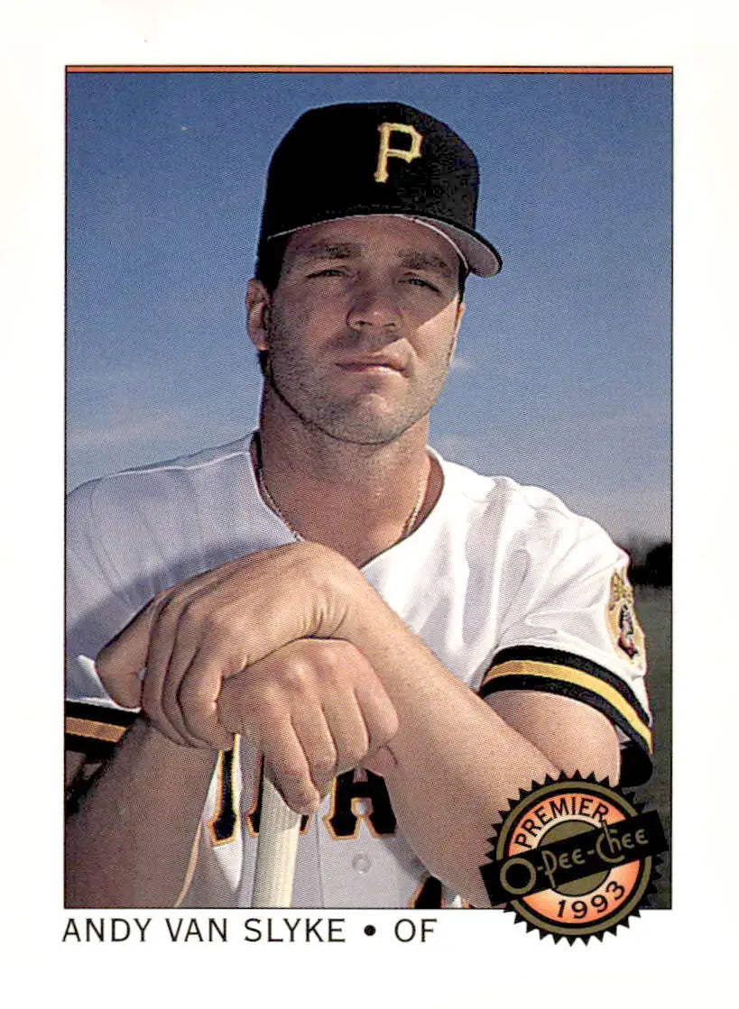 1993 O-Pee-Chee Premier #88 Andy Van Slyke - Baseball Card Single