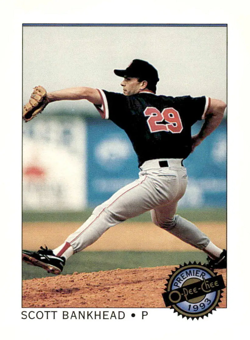 1993 O-Pee-Chee Premier #94 Scott Bankhead - Baseball Card Single