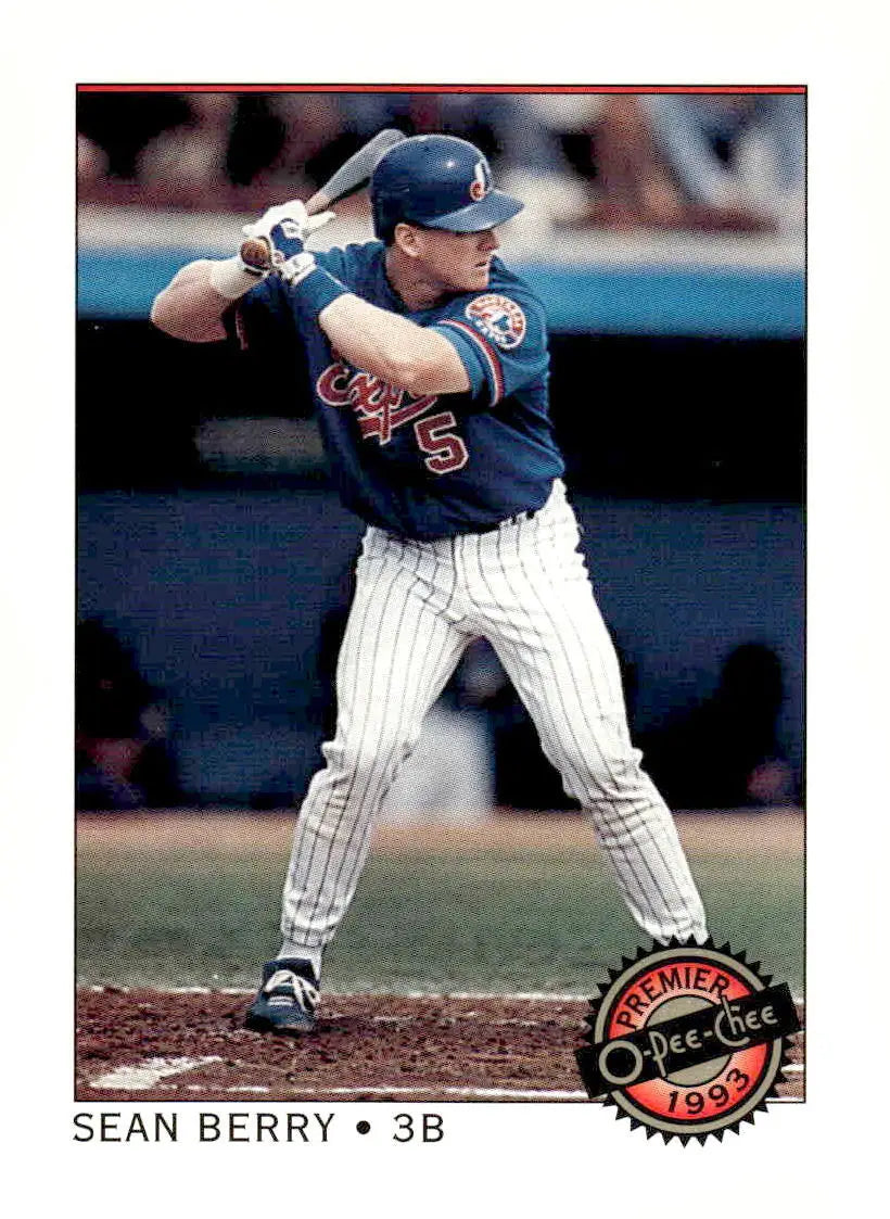 1993 O-Pee-Chee Premier #97 Sean Berry - Baseball Card Single