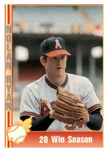 Original gloss Nolan Ryan baseball card from Pacific Texas Express 1993 season