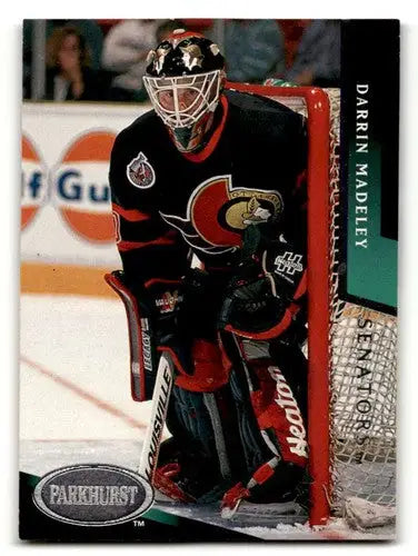 Darrin Madeley hockey card with original gloss in excellent NM condition