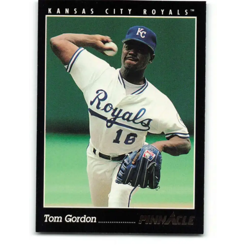 1993 Pinnacle #105 Tom Gordon NM-MT Kansas City Royals Baseball Card - Baseball Card Single