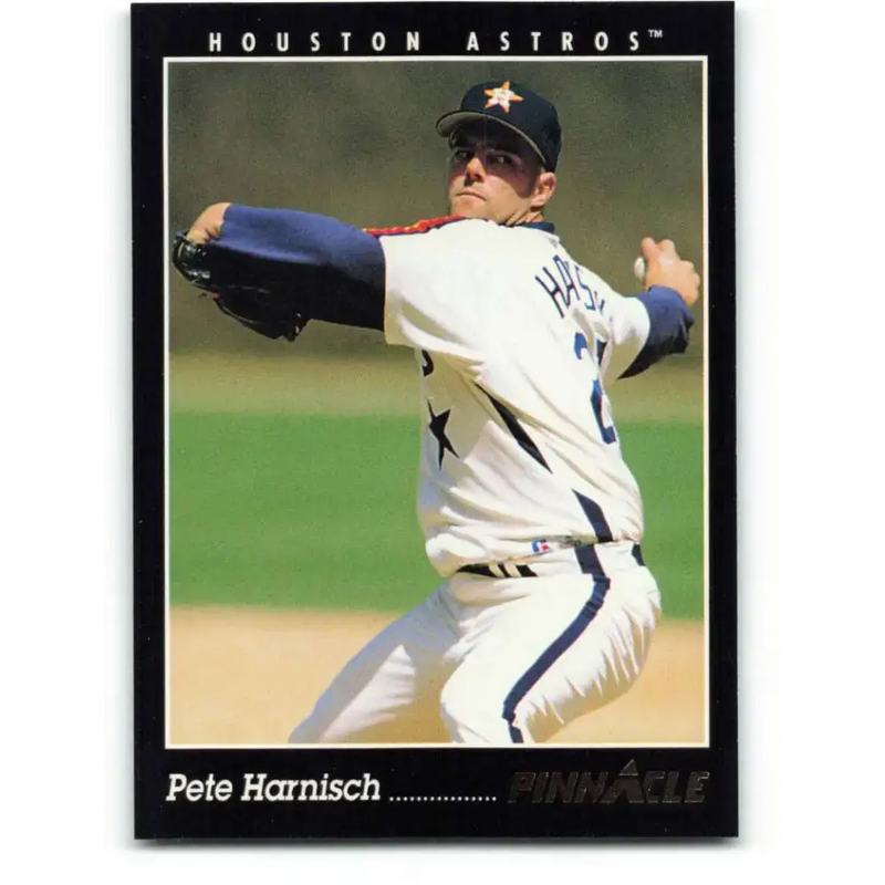1993 Pinnacle #113 Pete Harnisch NM-MT Houston Astros Baseball Card - Baseball Card Single