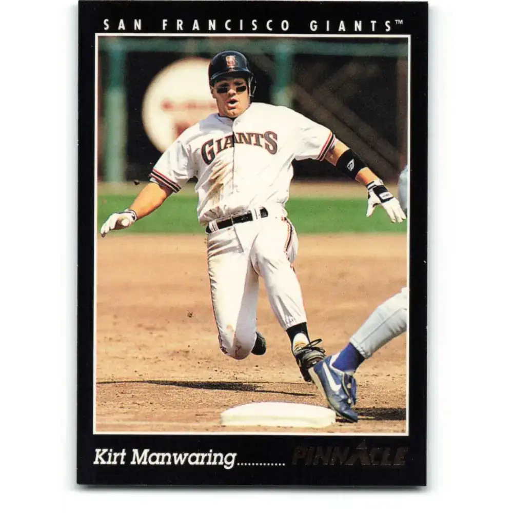 1993 Pinnacle #122 Kirt Manwaring NM-MT San Francisco Giants Baseball Card - Baseball Card Single