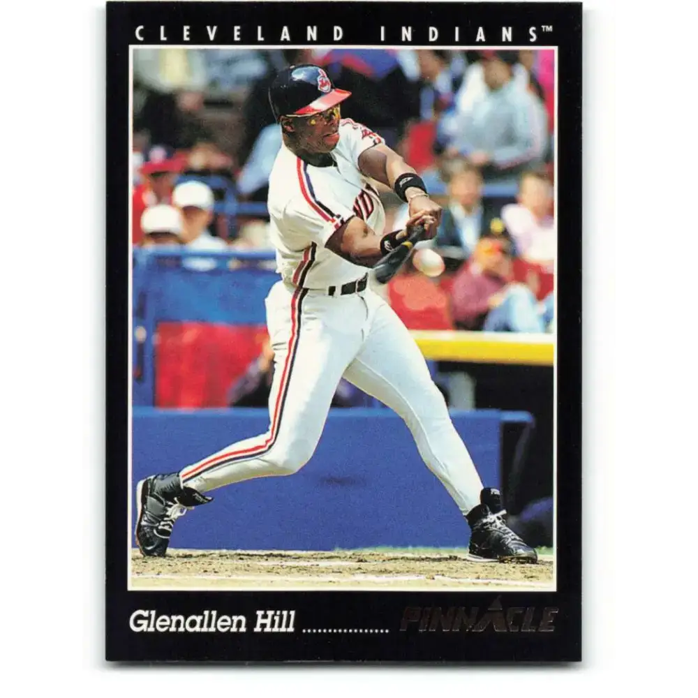 1993 Pinnacle #123 Glenallen Hill NM-MT Cleveland Indians Baseball Card - Baseball Card Single