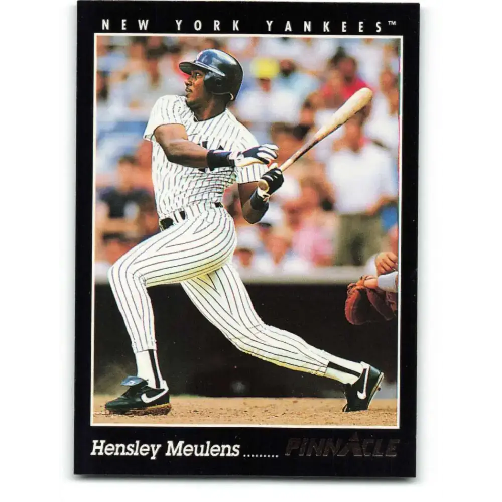 1993 Pinnacle #124 Hensley Meulens NM-MT New York Yankees Baseball Card - Baseball Card Single
