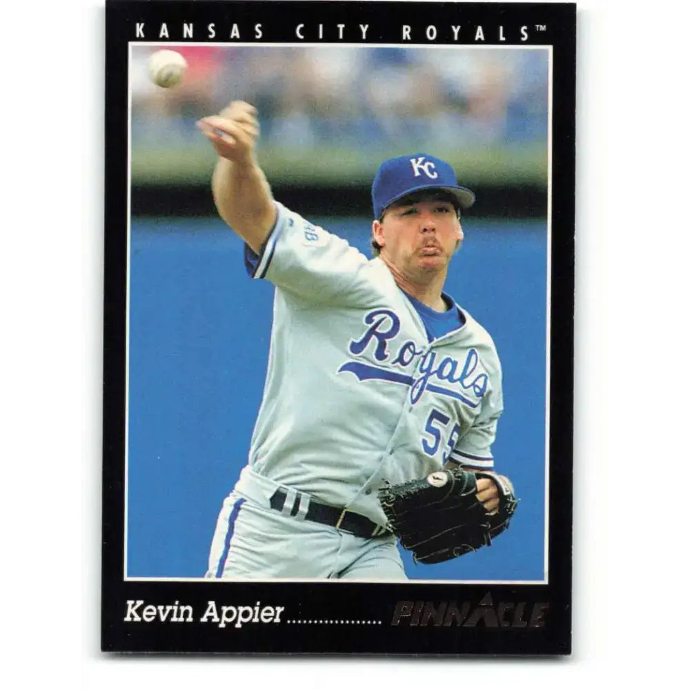 1993 Pinnacle #133 Kevin Appier NM-MT Kansas City Royals Baseball Card - Baseball Card Single