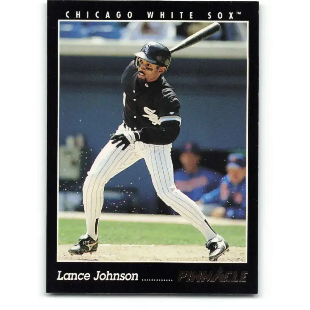 1993 Pinnacle #137 Lance Johnson NM-MT Chicago White Sox Baseball Card - Baseball Card Single