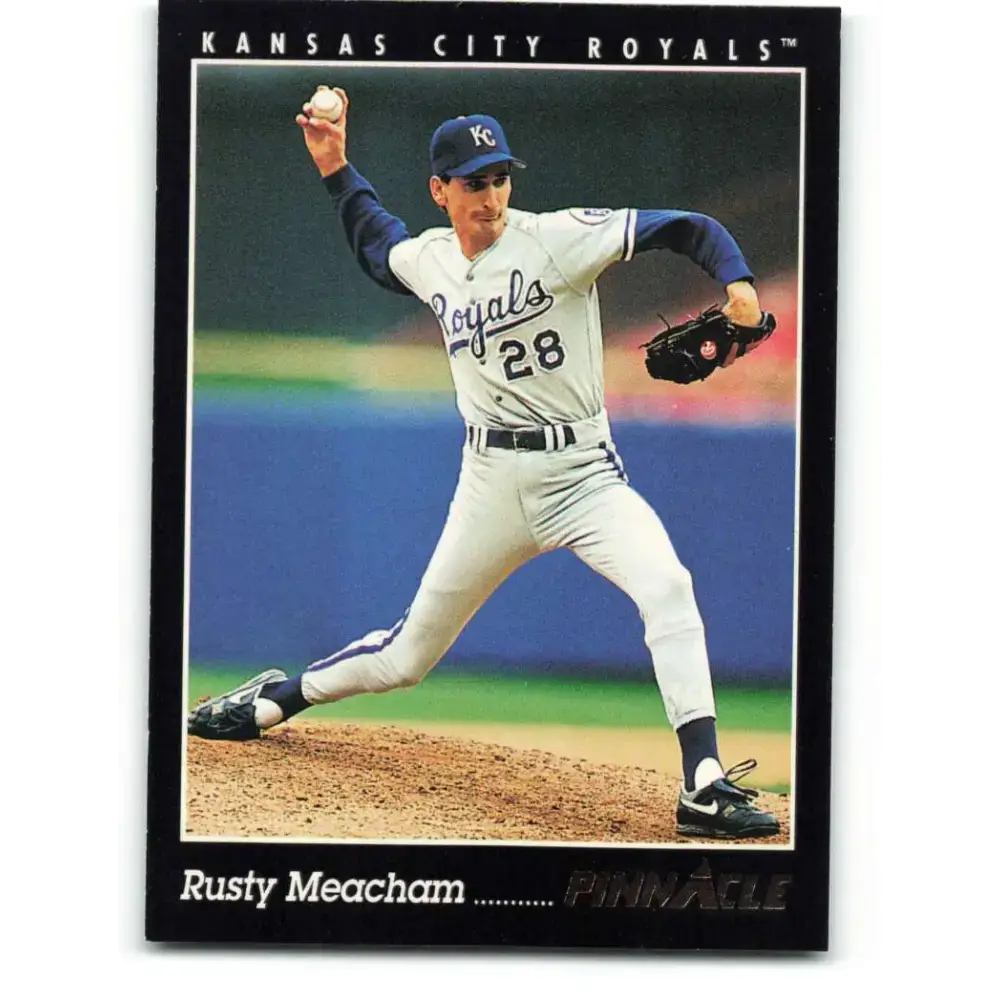 1993 Pinnacle #149 Rusty Meacham NM-MT Kansas City Royals Baseball Card - Baseball Card Single