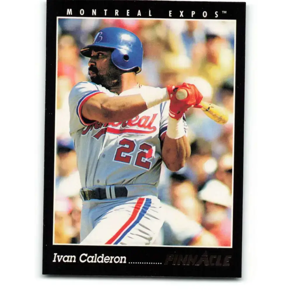 1993 Pinnacle #150 Ivan Calderon NM-MT Montreal Expos Baseball Card - Baseball Card Single