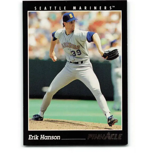 1993 Pinnacle #152 Erik Hanson NM-MT Seattle Mariners Baseball Card - Baseball Card Single