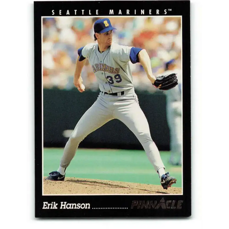 1993 Pinnacle #152 Erik Hanson NM-MT Seattle Mariners Baseball Card - Baseball Card Single