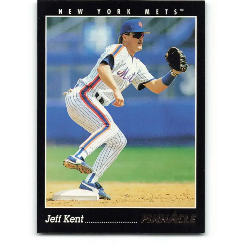 1993 Pinnacle #155 Jeff Kent NM-MT New York Mets Baseball Card - Baseball Card Single