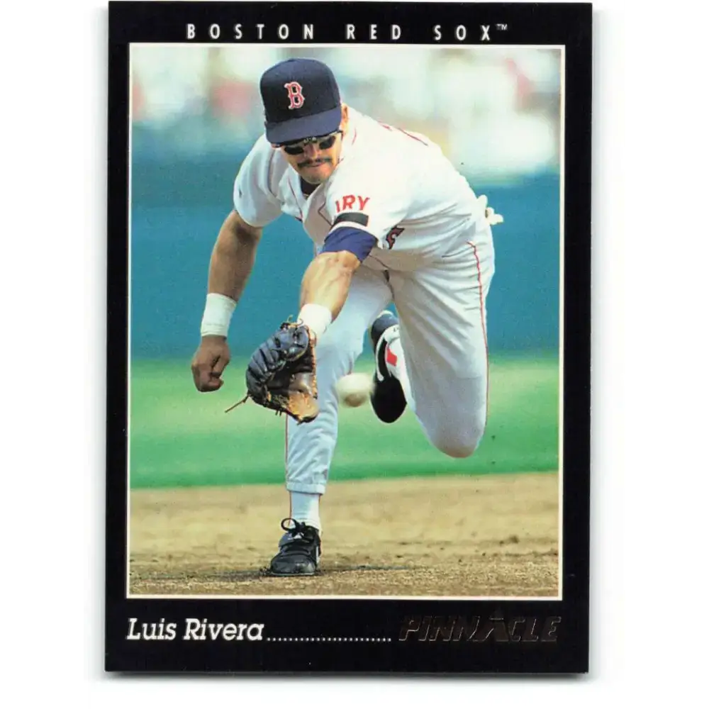 1993 Pinnacle #159 Luis Rivera NM-MT Boston Red Sox Baseball Card - Baseball Card Single