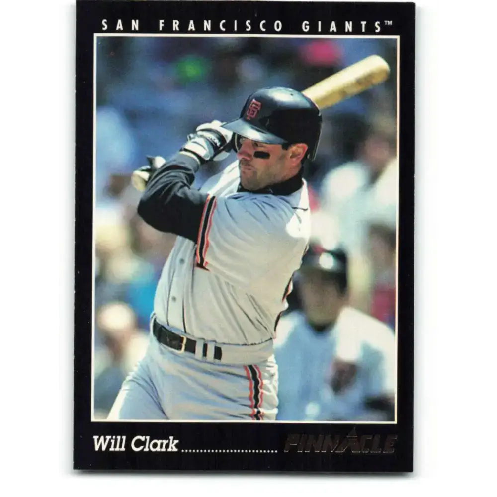 1993 Pinnacle #16 Will Clark NM-MT San Francisco Giants Baseball Card - Baseball Card Single