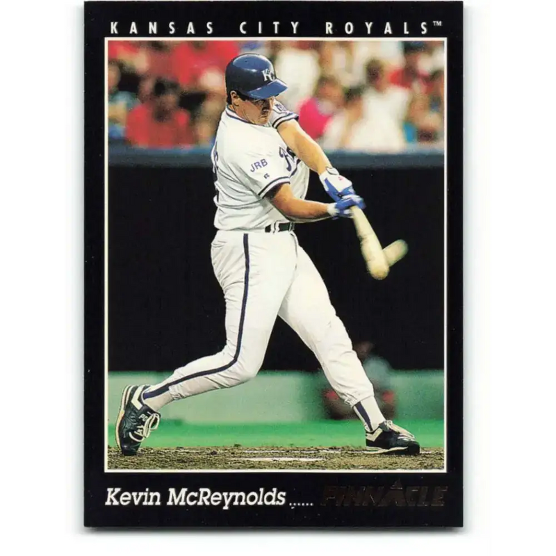 1993 Pinnacle #164 Kevin McReynolds NM-MT Kansas City Royals Baseball Card - Baseball Card Single