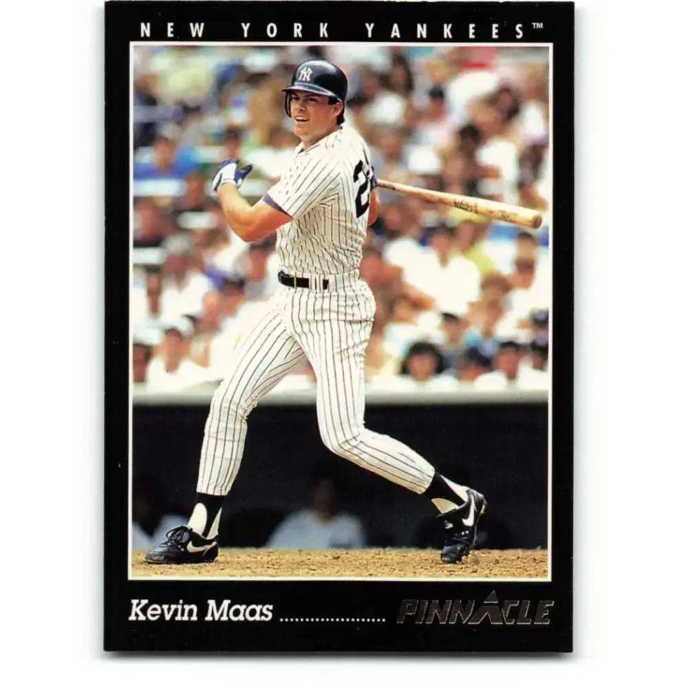 1993 Pinnacle #165 Kevin Maas NM-MT New York Yankees Baseball Card - Baseball Card Single