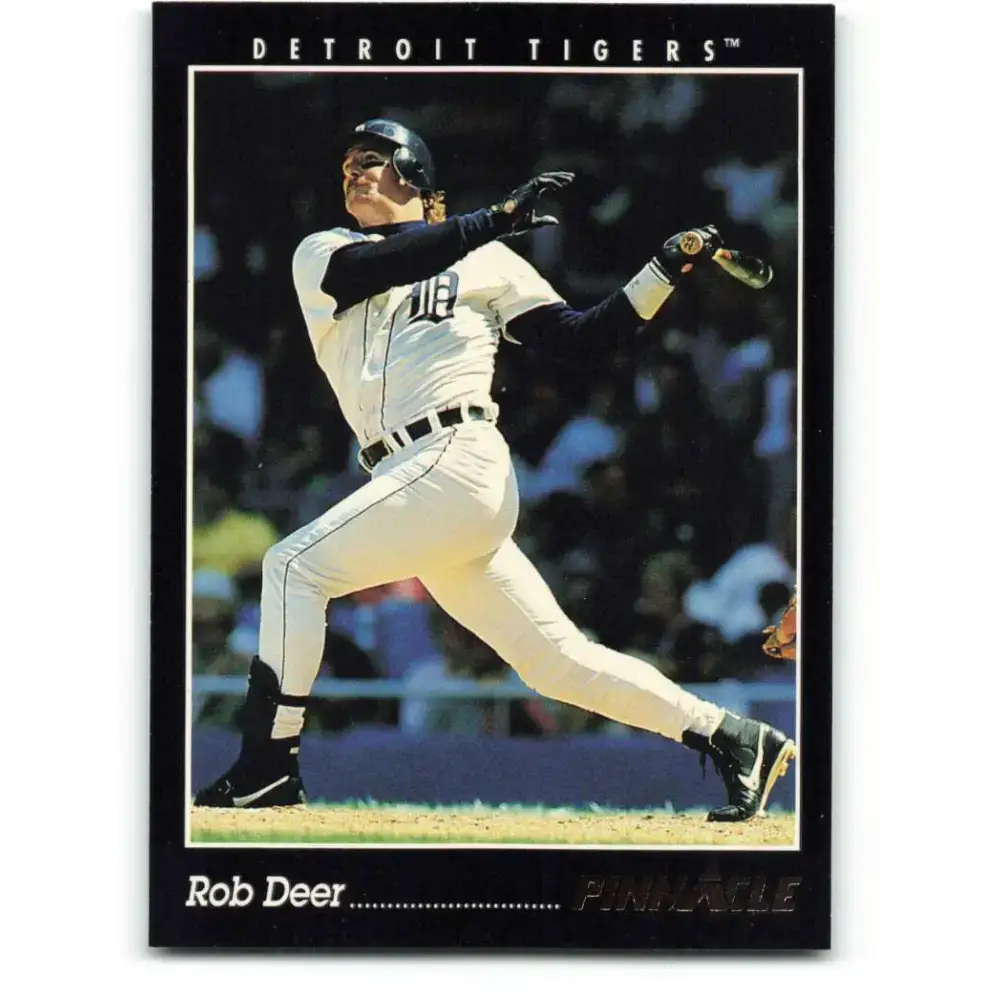 1993 Pinnacle #167 Rob Deer NM-MT Detroit Tigers Baseball Card - Baseball Card Single