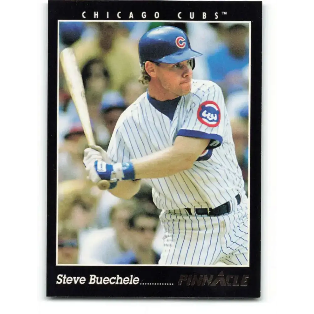 1993 Pinnacle #176 Steve Buechele NM-MT Chicago Cubs Baseball Card - Baseball Card Single