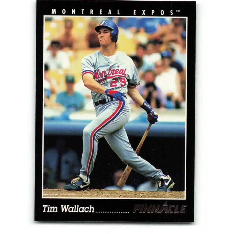 1993 Pinnacle #178 Tim Wallach NM-MT Montreal Expos Baseball Card - Baseball Card Single