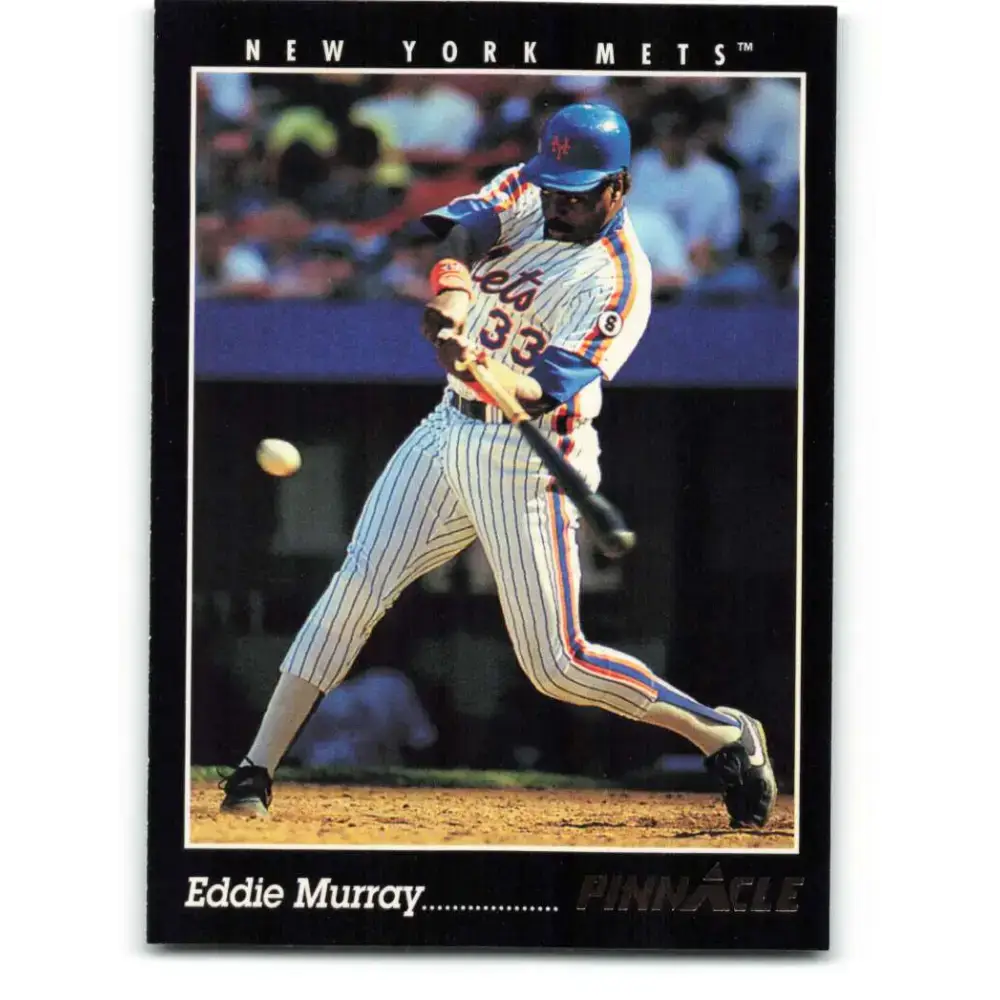 1993 Pinnacle #18 Eddie Murray NM-MT New York Mets Baseball Card - Baseball Card Single